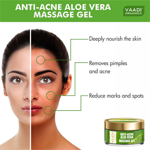 Vaadi Herbals Aloe Vera Anti Acne Massage Gel