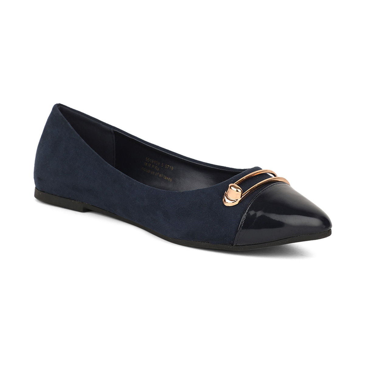 Louis Vuitton Ballerina Flats Black Pinky Swear Suede