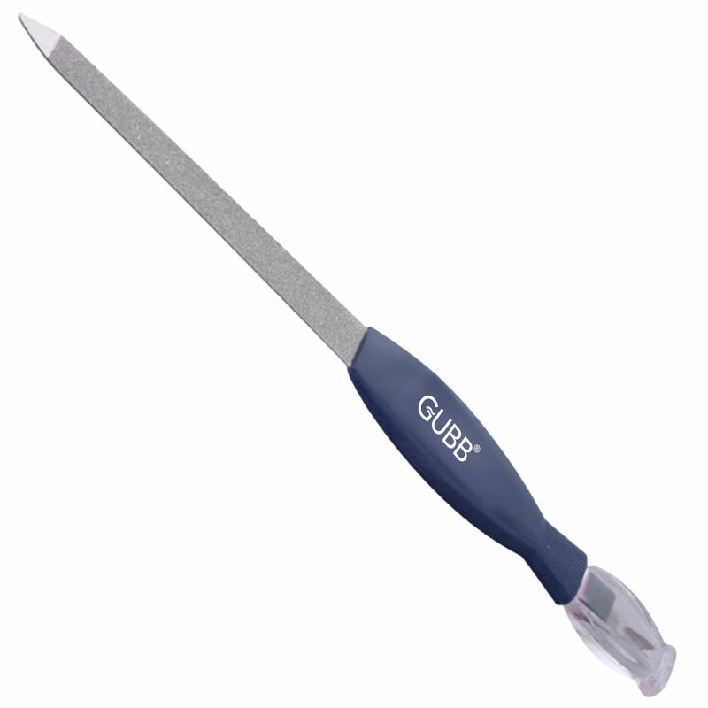 GUBB 2 In 1 Cuticle Trimmer and Nail File Manicure Tool
