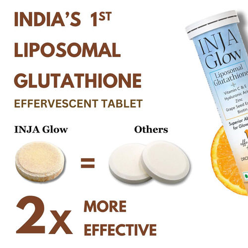 Buy Inja Glow Liposomal Glutathione Drop, Fizz & Drink Effervescent Tablets 