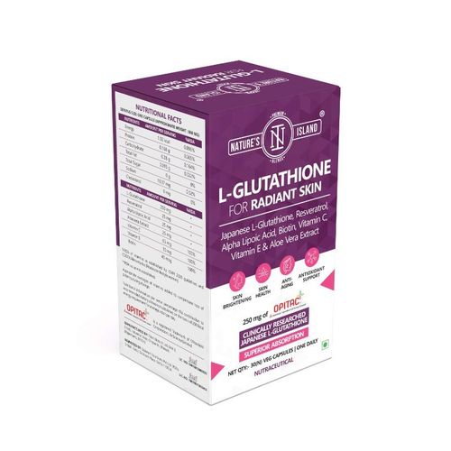 l glutathione plus vitamin c capsule N1CE Nutrition L Glutathione Reduced With Vitamin C