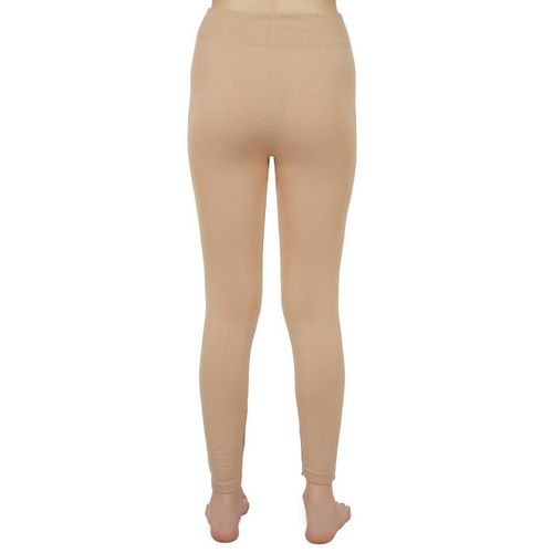 Buy NEXT2SKIN Women's Warm Tights Fleece Leggings, Ladies Inner Wear  Warmers Thermals -Skin Beige Online