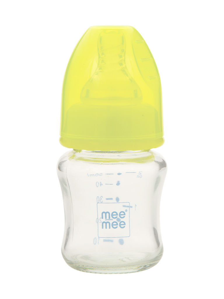 mee mee glass feeding bottle 120ml