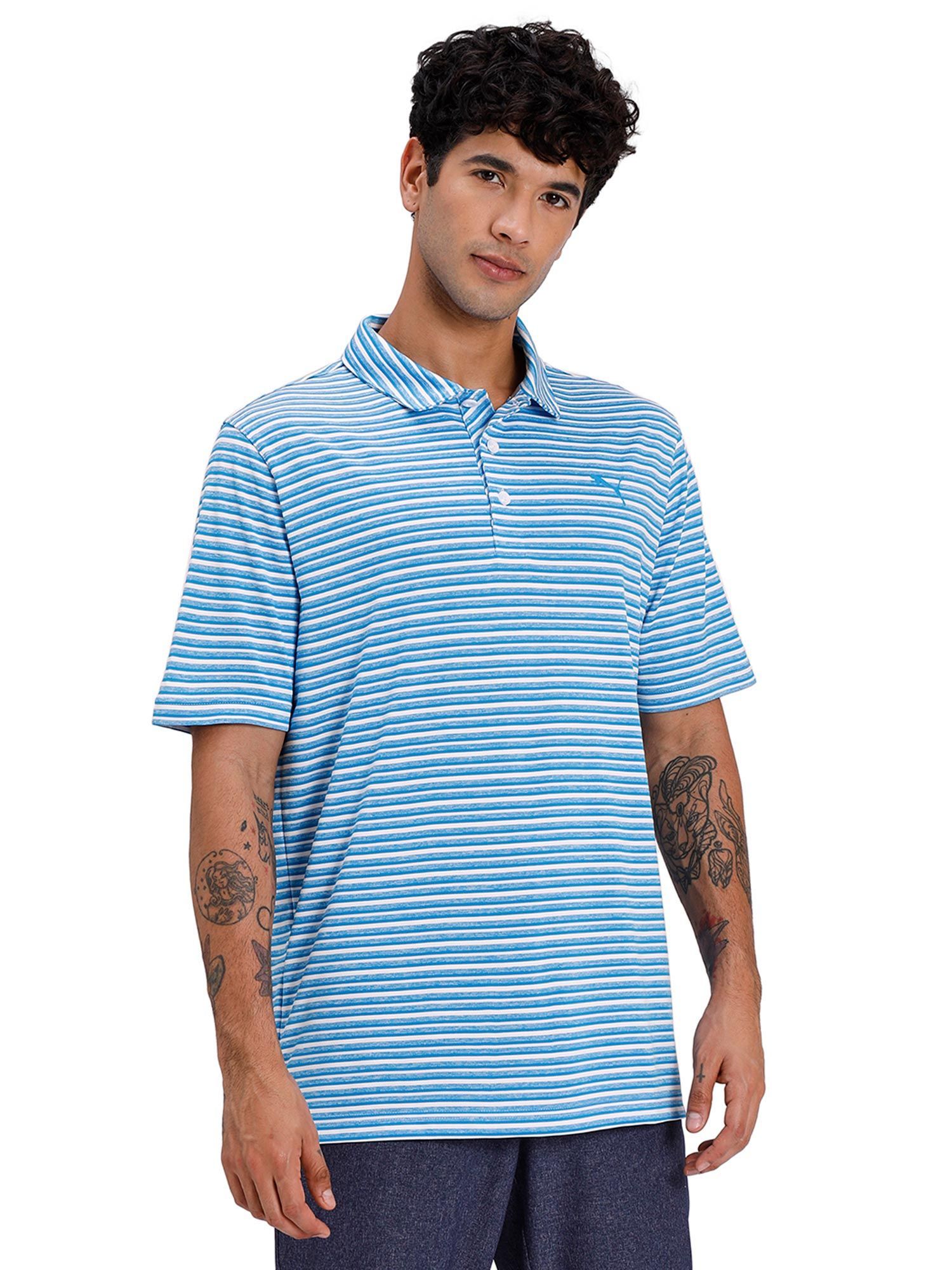 Buy Puma Links Polo T-shirt - Blue Online