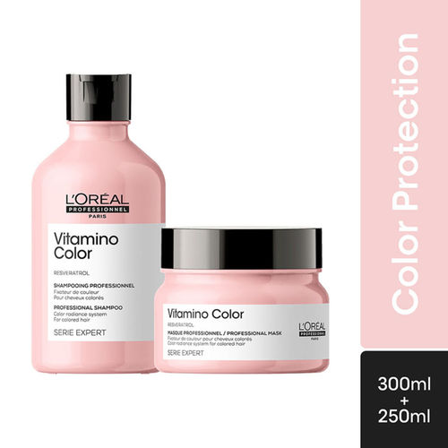 L'Oreal Professionnel Vitamino Color Shampoo & Hair Mask Combo For Color Treated Hair