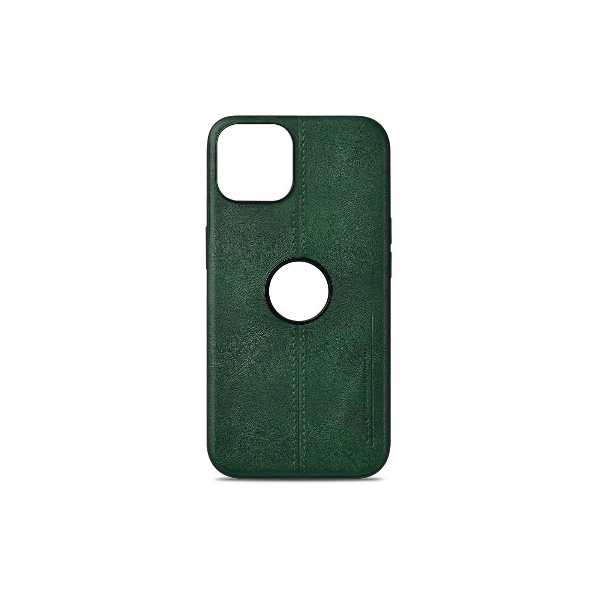 green leather iphone 12 pro max case