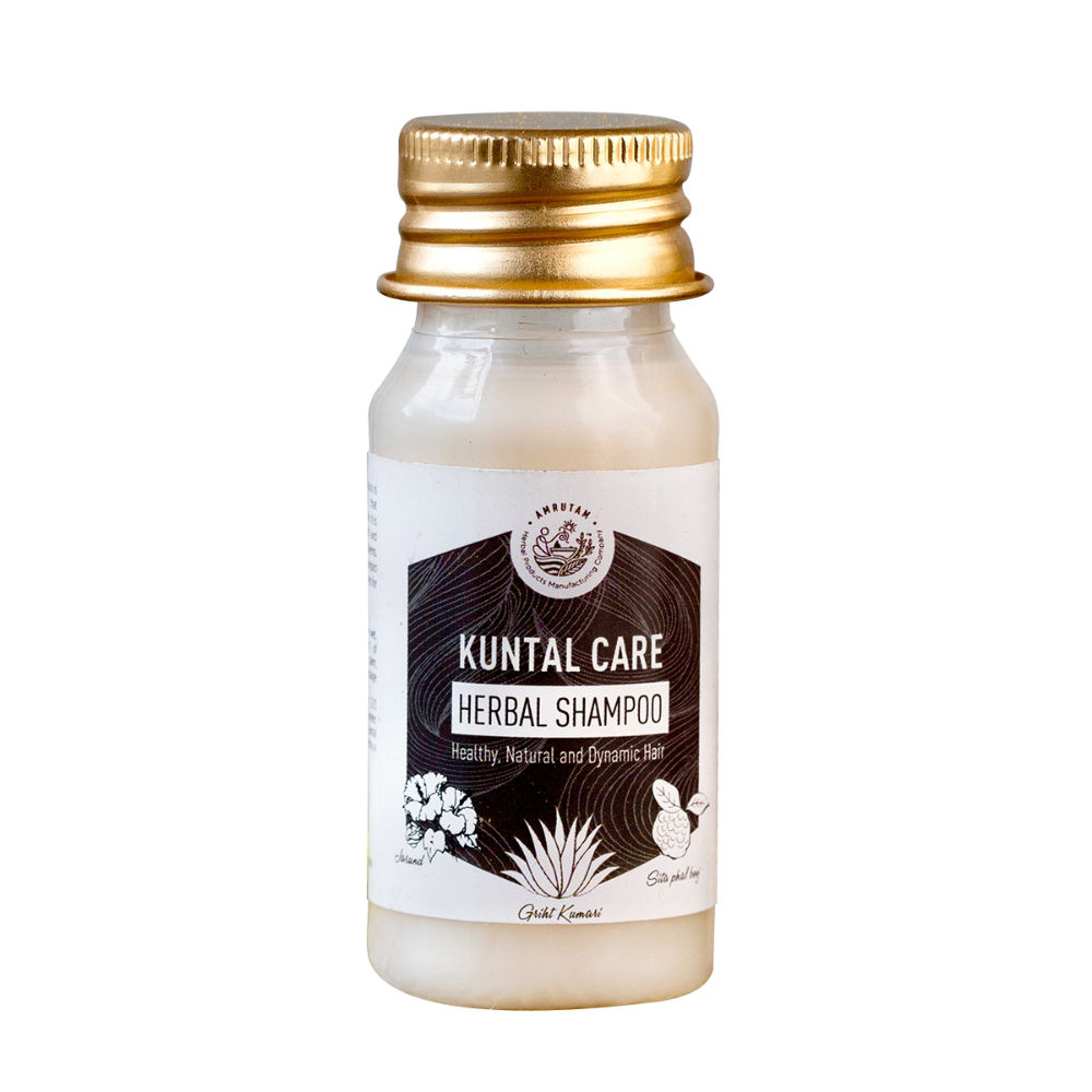 Amrutam Kuntal Care Herbal Shampoo Healthy Natural And Dynamic Hair