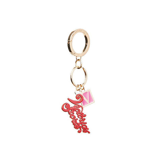 Buy The Victoria Keychain Charm Pink Online