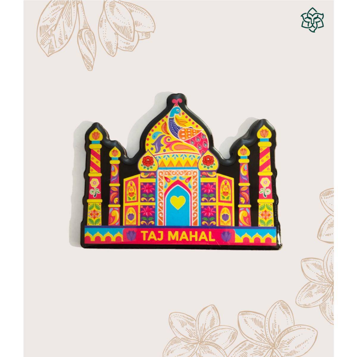 Maatir Taj Mahal Truck Art Magnet