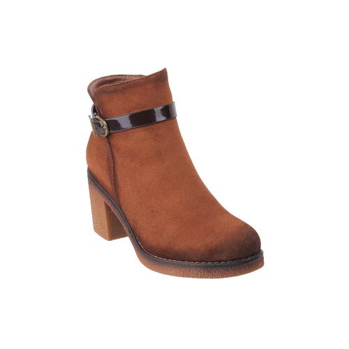 mochi brown casual boots