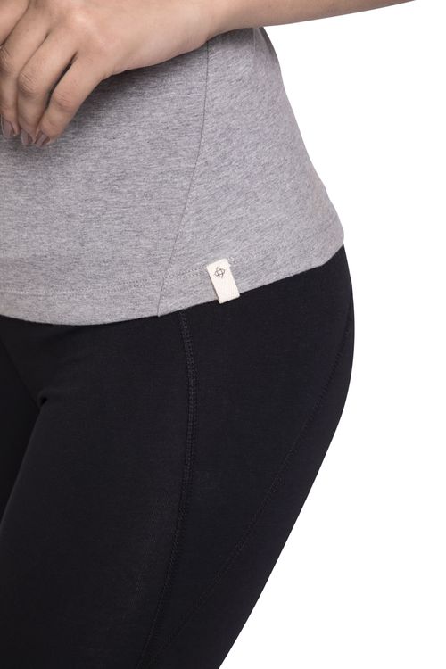 Buy Satva Organic Cotton Sports Cami Tank Top For Women - Grey (XL