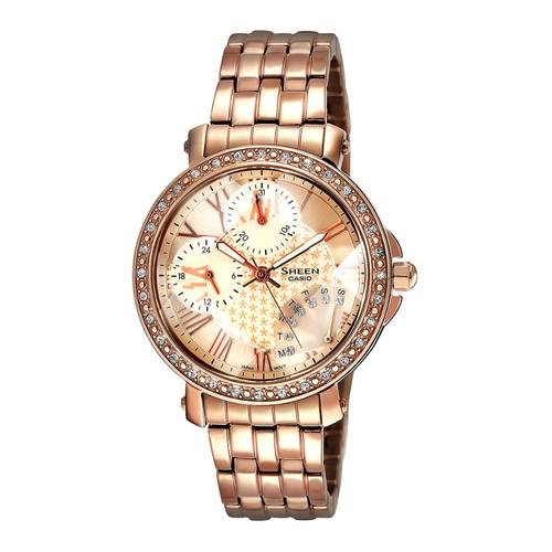 Buy Casio SX143 Sheen SHN-3011PG-9ADR Analog Watch For Women