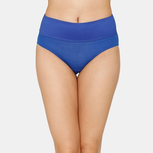 Buy Zivame High Rise Full Coverage Tummy Tucker Hipster Panty (pack Of 2) -  Assorted Online