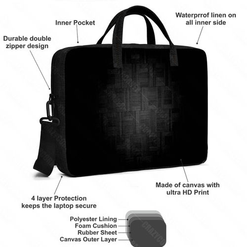 The Laptopbag black