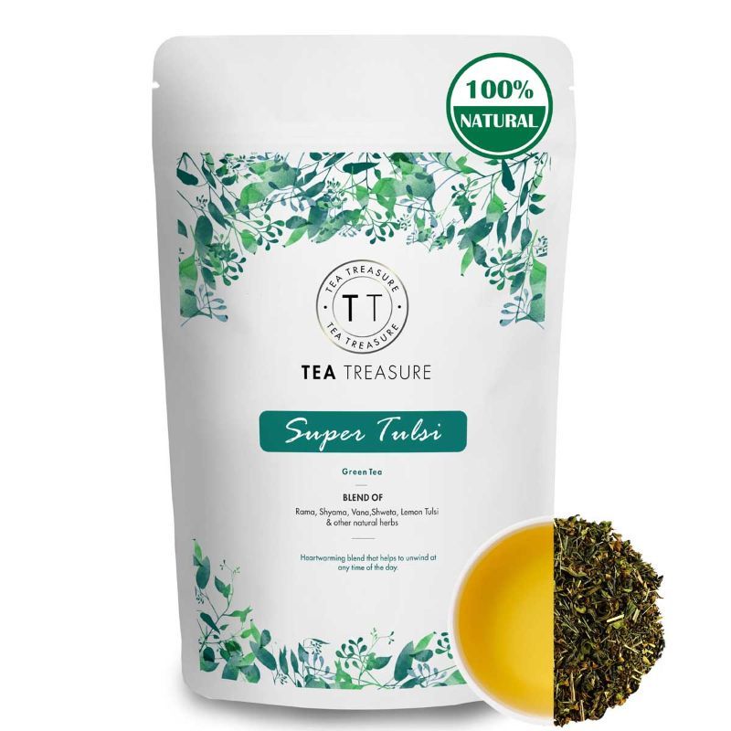 Tea Treasure Super Tulsi Green Tea