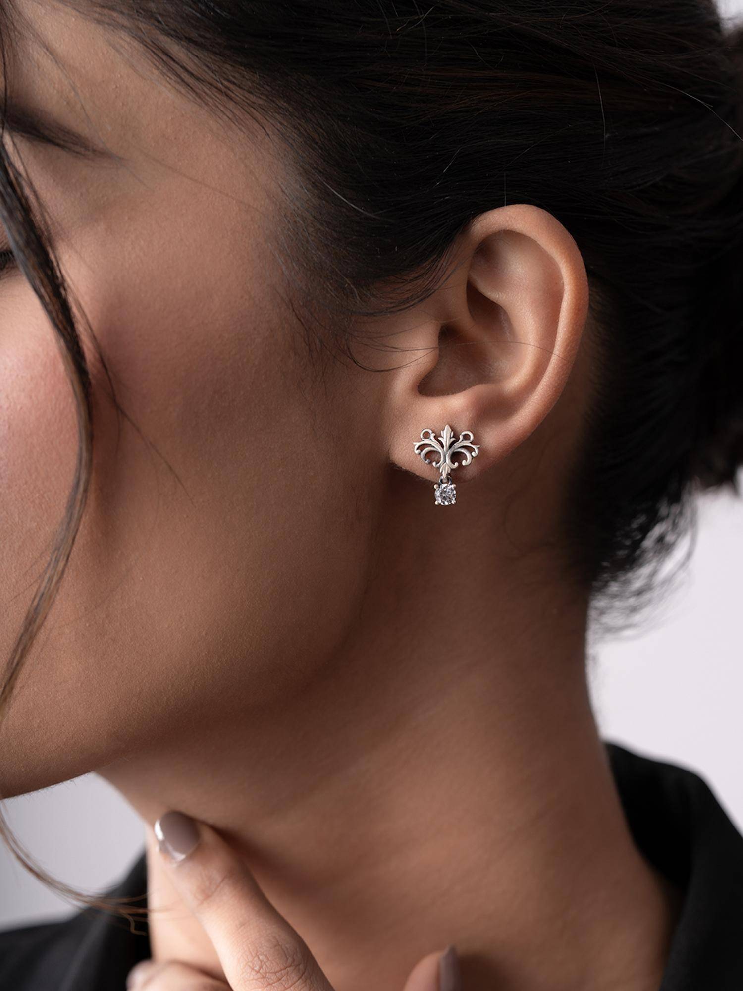 Voylla Cave Chronicles Blossom Fresco Studs
