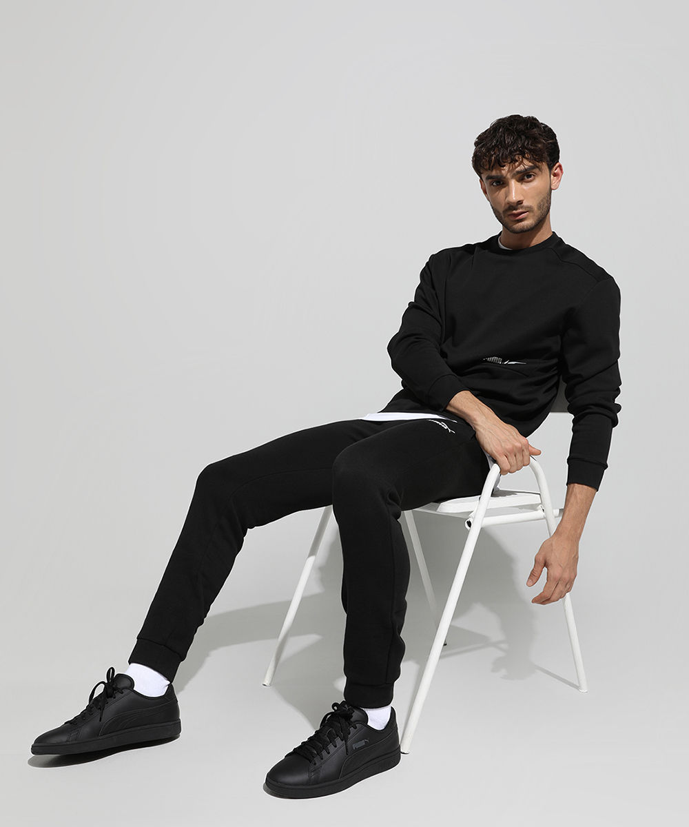 Puma Black Smash V2 L Casual Shoes - 6 