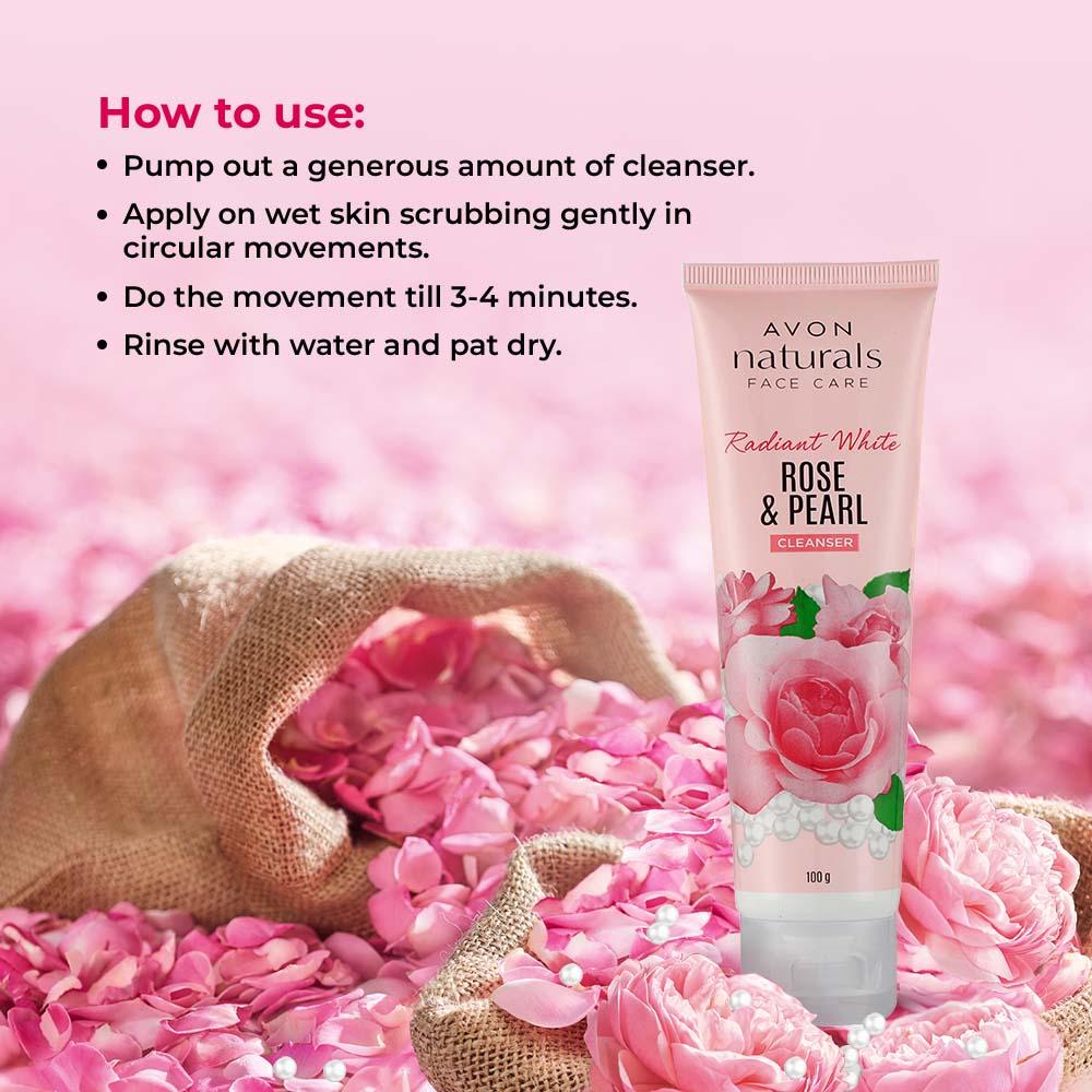 Buy Avon Naturals Rose Pearl Cleanser Online