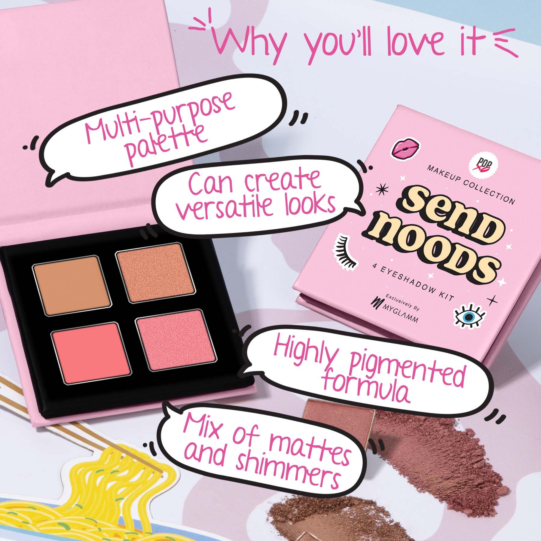 MyGlamm Popxo Makeup Collection 4 Eyeshadow Kit Buy MyGlamm Popxo