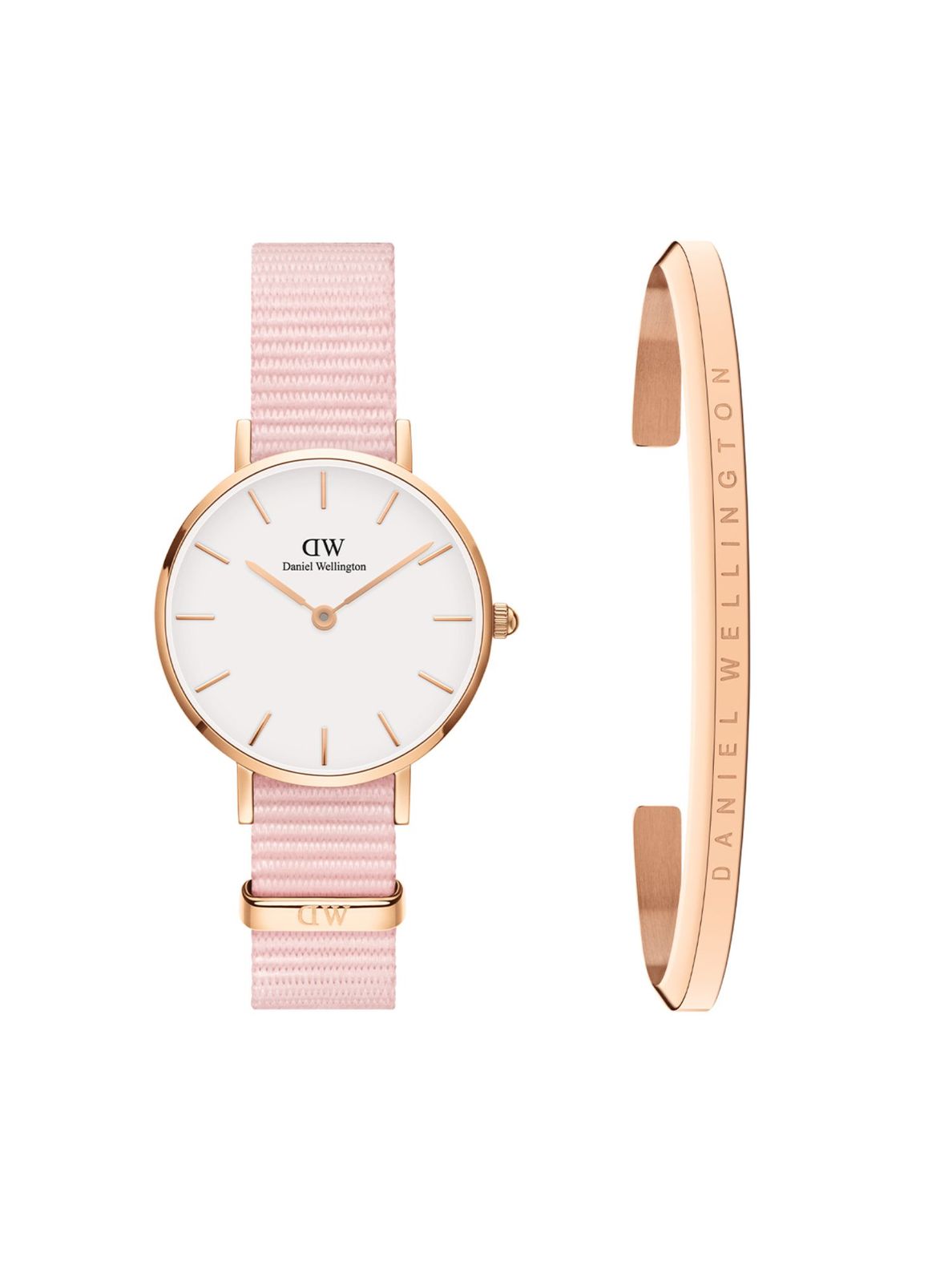 Daniel Wellington Petite Rosewater 28mm & Classic Bracelet Watch