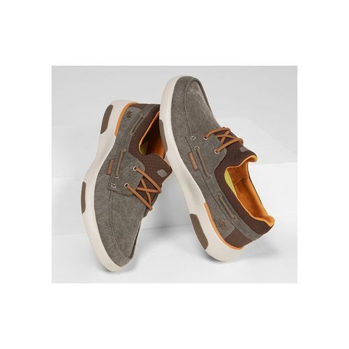 Buy SKECHERS Bellinger- Garmo Grey Lace Up Casual Shoes Online