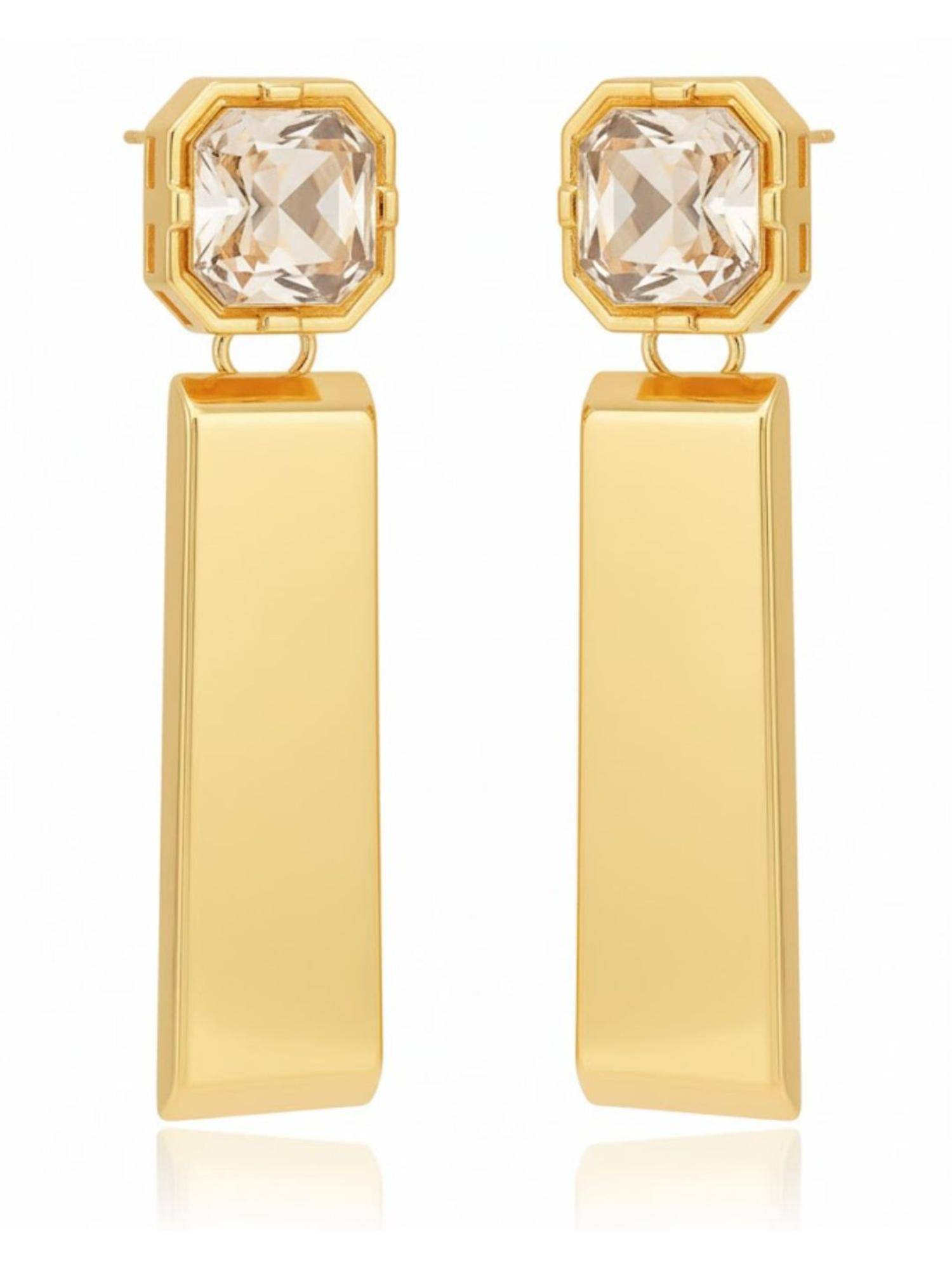 Shopsiiri White Diamond Regalia Earrings