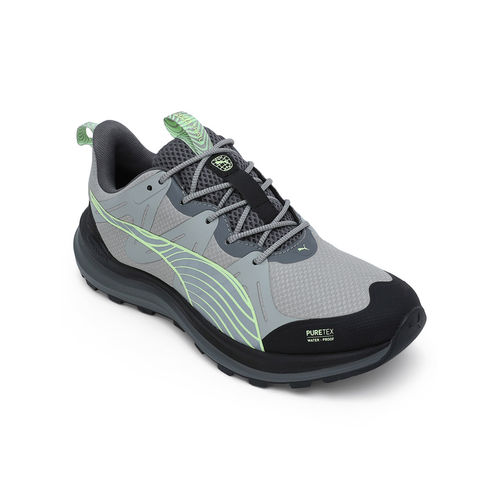 Puma Reflect Lite Trail PTX Unisex Grey Running Shoes (UK 5)