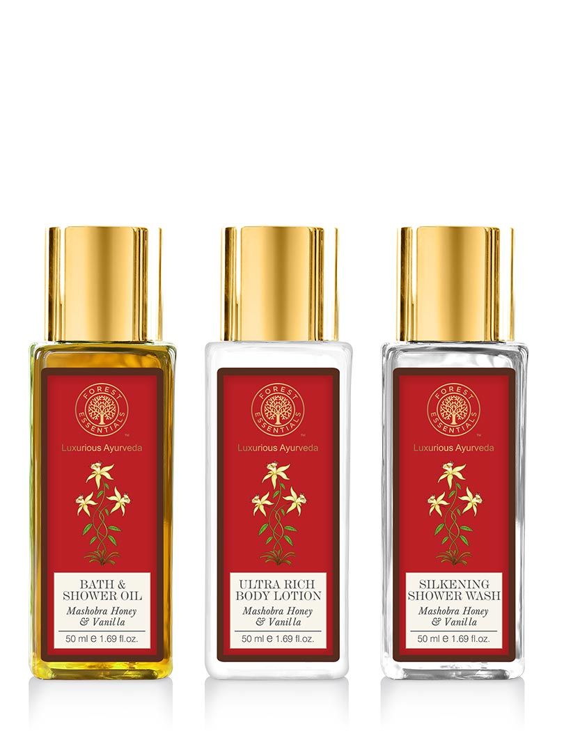 Forest Essentials Travel Kit Mashobra Wild Honey & Vanilla Buy
