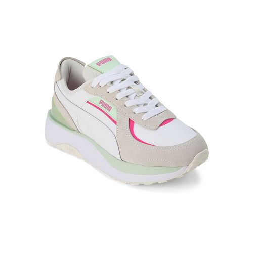Buy Puma Cruise Rider NU Brighter Days Women Beige Sneakers Online