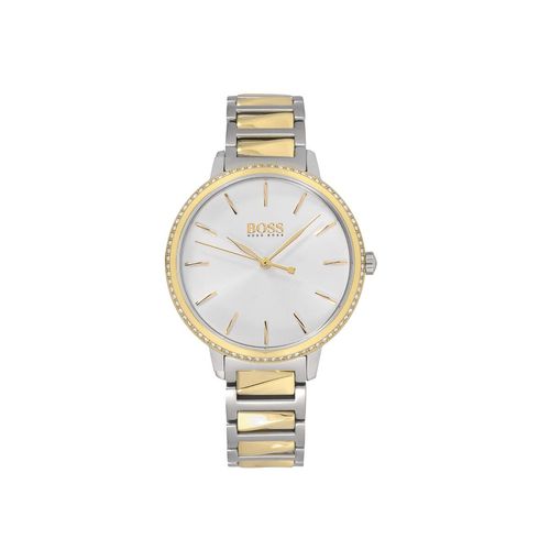 Hugo Boss Watches Signature Chronograph Analog Silver Dial Women's Watch  -1502568