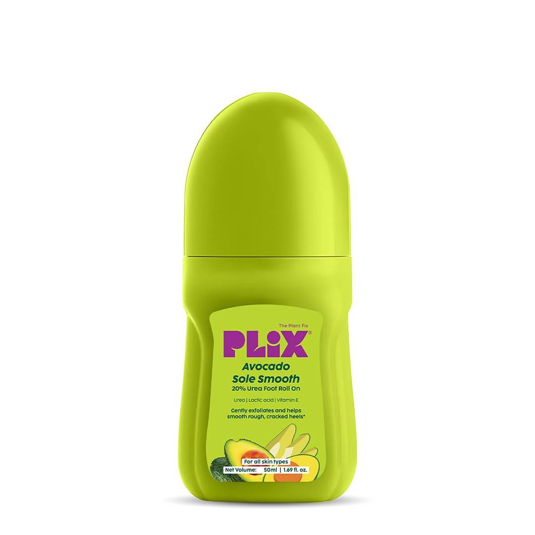 Plix Avocado Sole Smooth Roll-On With 20% Urea