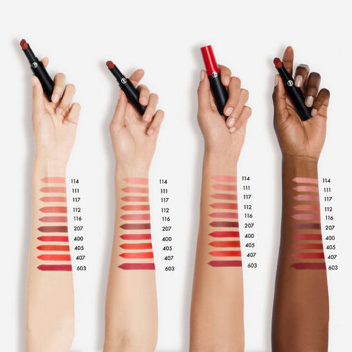 Giorgio Armani Lip Power Long-Lasting Caring Matte Lipstick