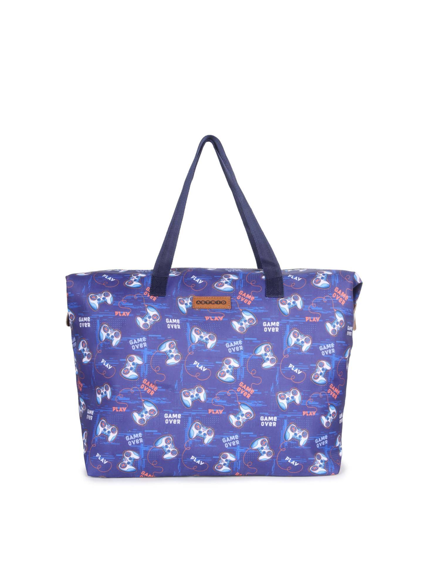 Astrid Women Blue Tote Bag