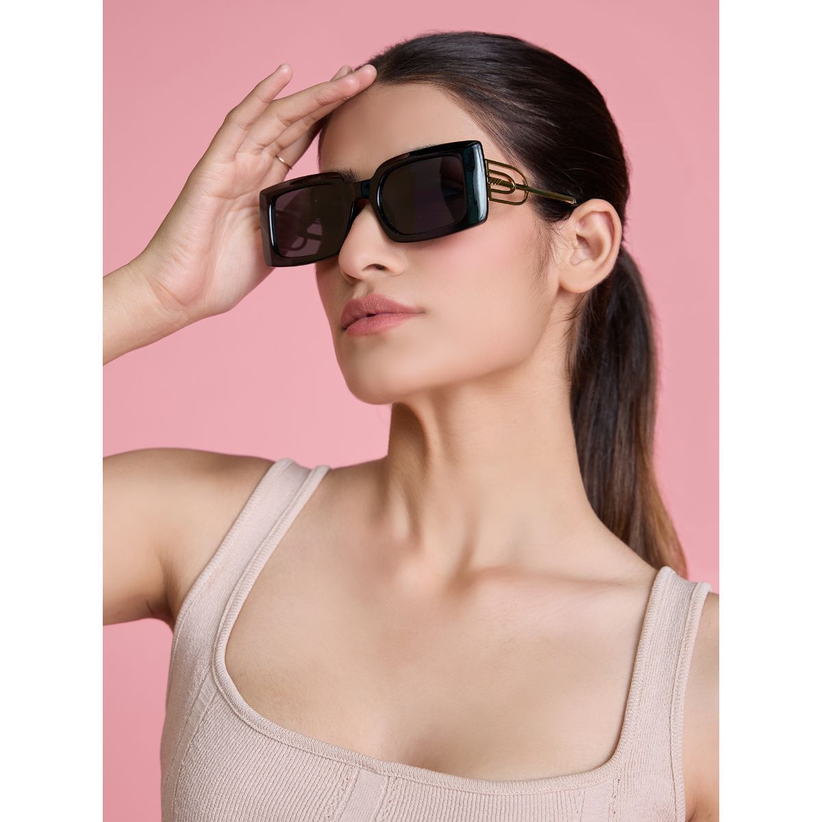 Buy G&G BBS II Big Head XXL Extra Wide 160mm Sunglasses Black Smoke Online  at desertcartINDIA