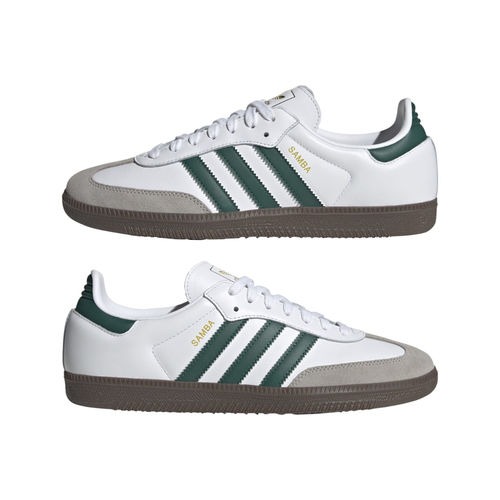 adidas gazelle silver green womens Adidas Originals "Samba OG" Sneakers Grey - Men