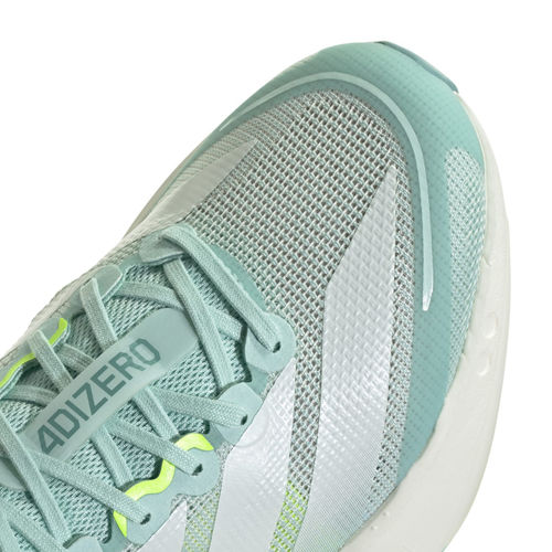 adidas Adizero Boston 13 Women Turquoise Running Shoes (UK