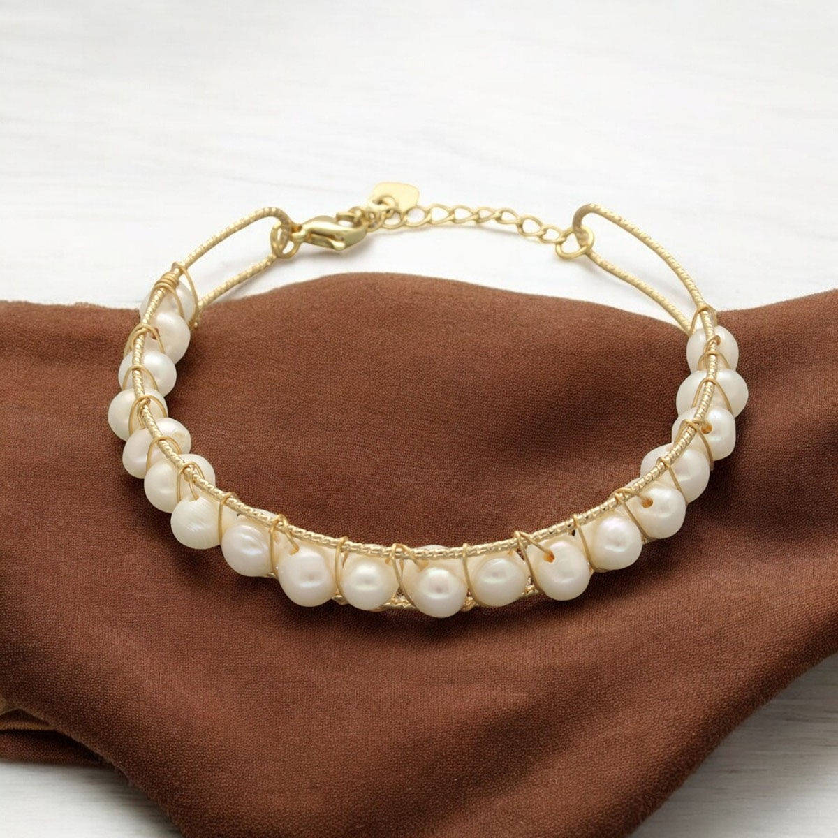 Sri Jagdamba Pearls Esita Pearl Bracelet for Women