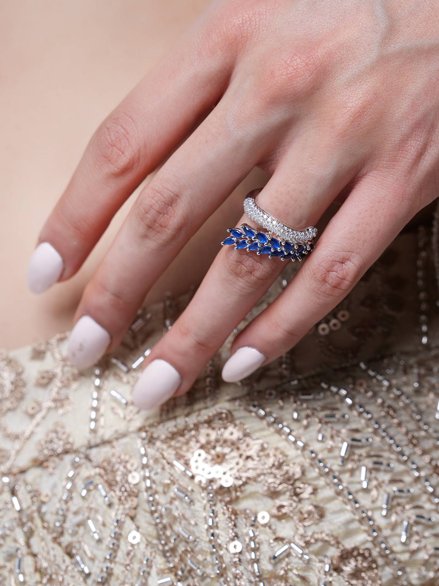 CAO JEWELLERY Small Designer Ad Ring