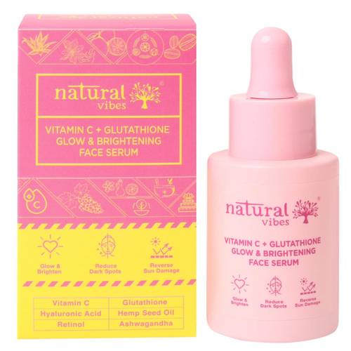 nature glutathione review Natural Vibes Vitamin C + Glow & Brightening Face Serum Reviews Online PDF) Inhibition of elevated patches Spring Sale Special Offer:Reverse Aging Boosting Duo