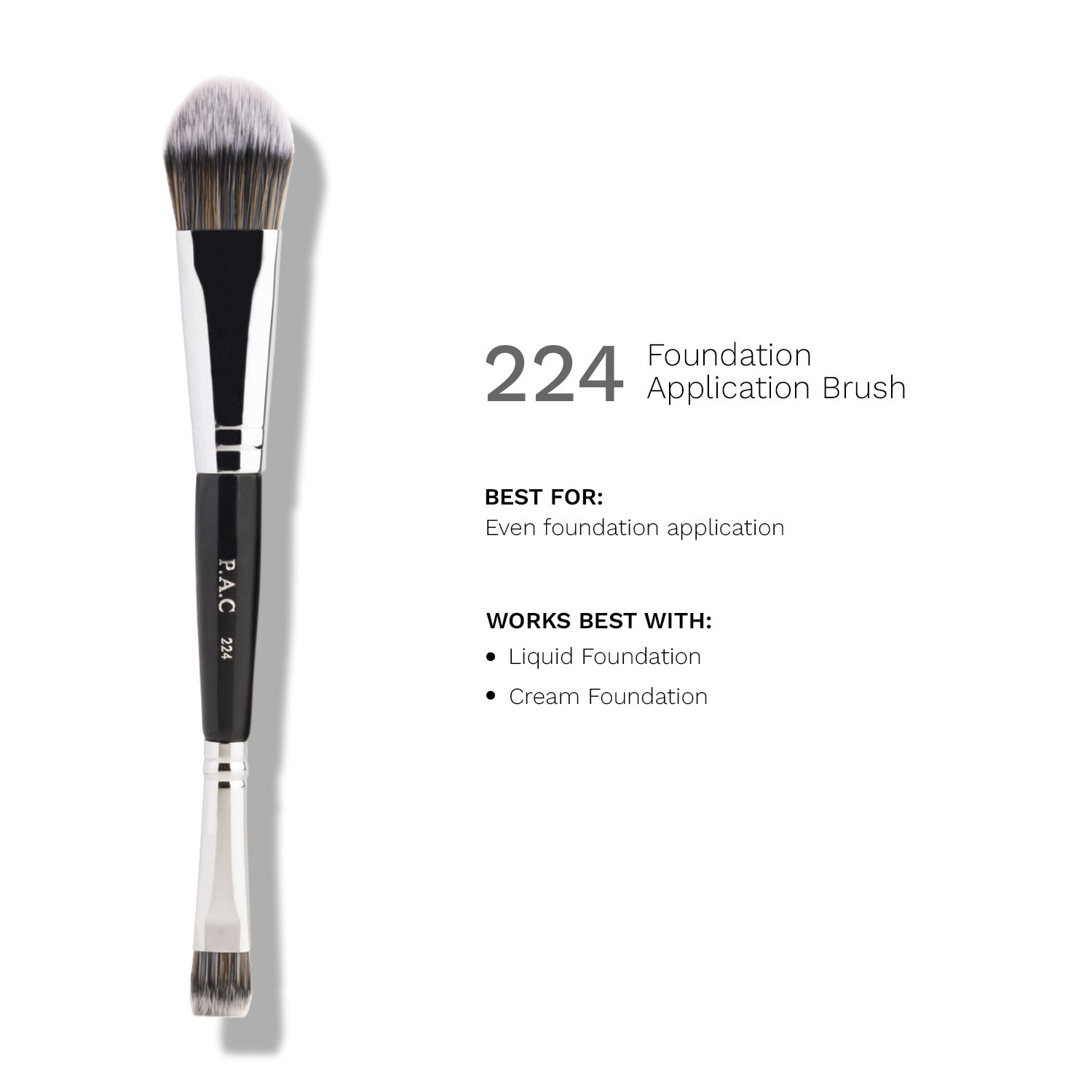 PAC Foundation Brush - 224