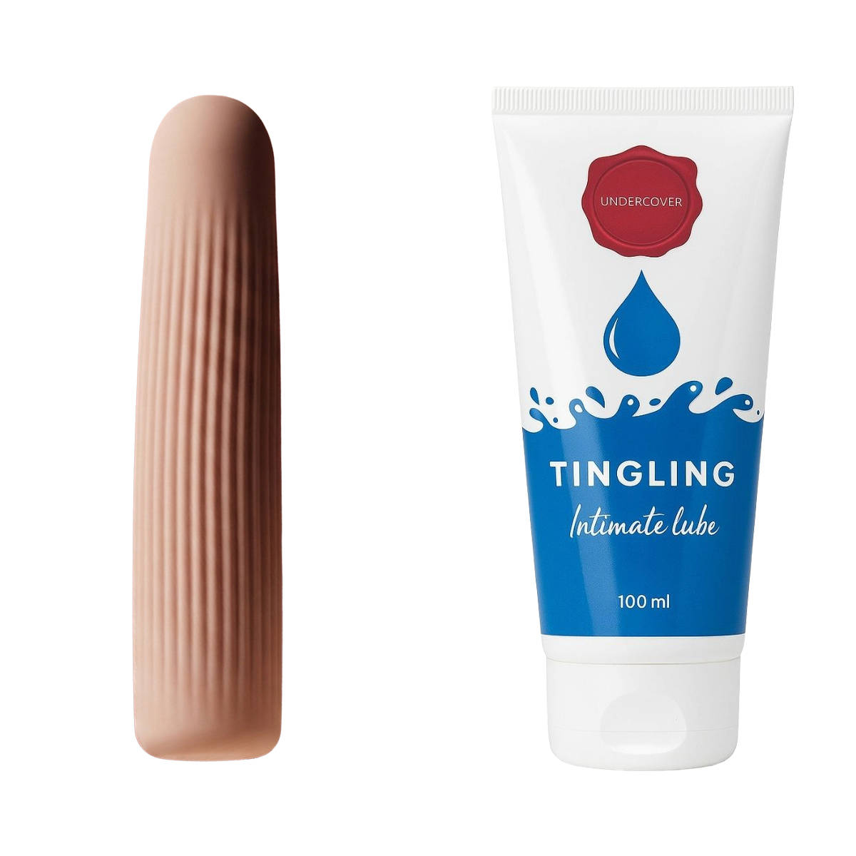 Undercover Vela Vibrator Slim Textured Personal Massager