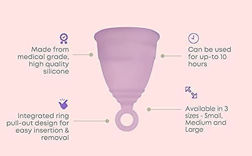 The best menstrual cup with a ring
