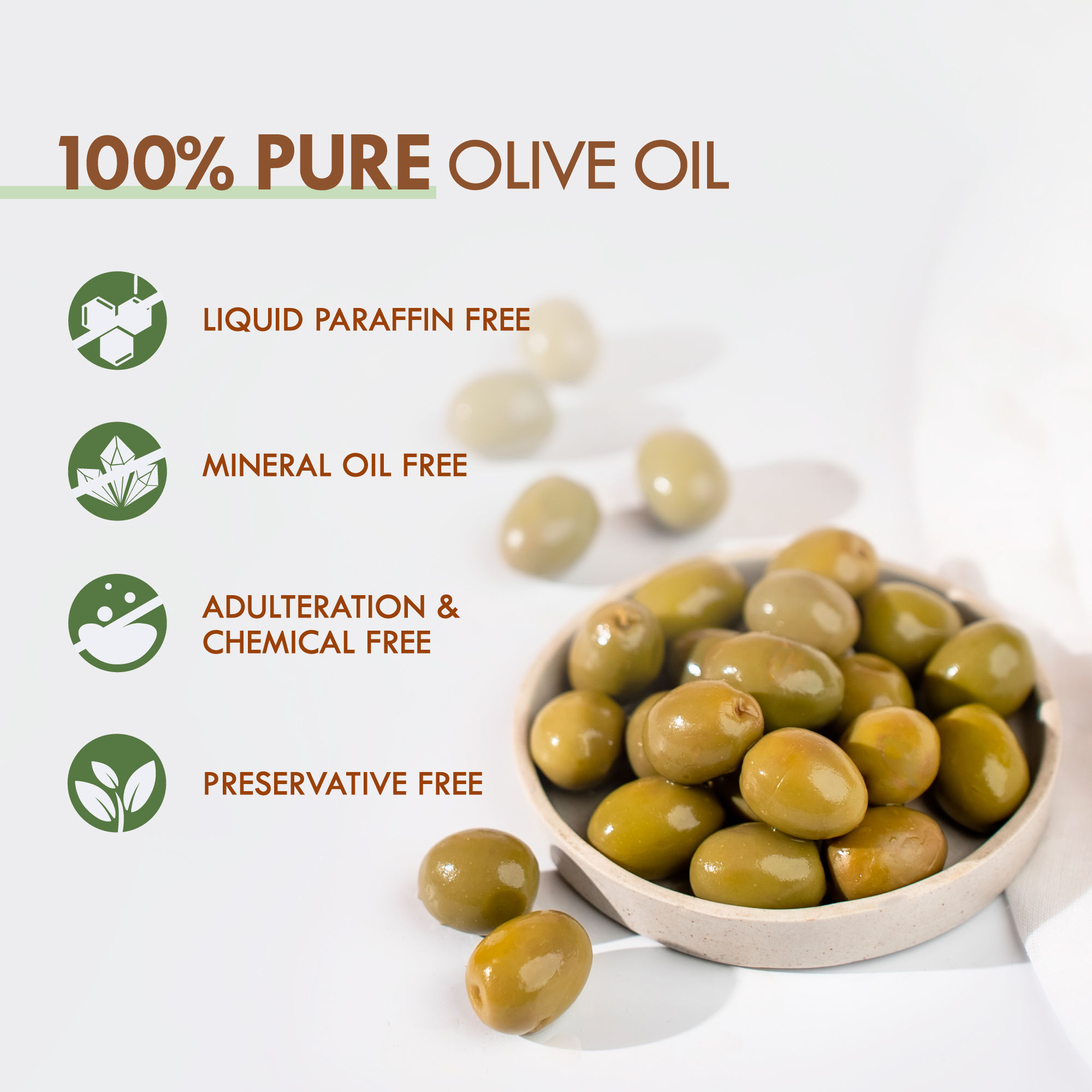 Nat Habit Pure Olive Oil: Buy Nat Habit Pure Olive Oil Online at Best ...