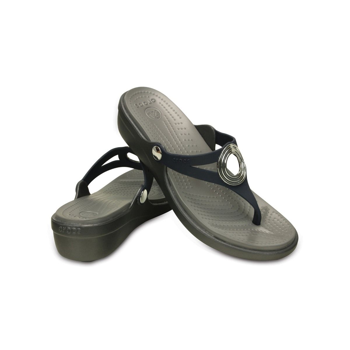 Crocs Navy Blue Sanrah Women Sandals Buy Crocs Navy Blue Sanrah Women Sandals Online At Best 9307