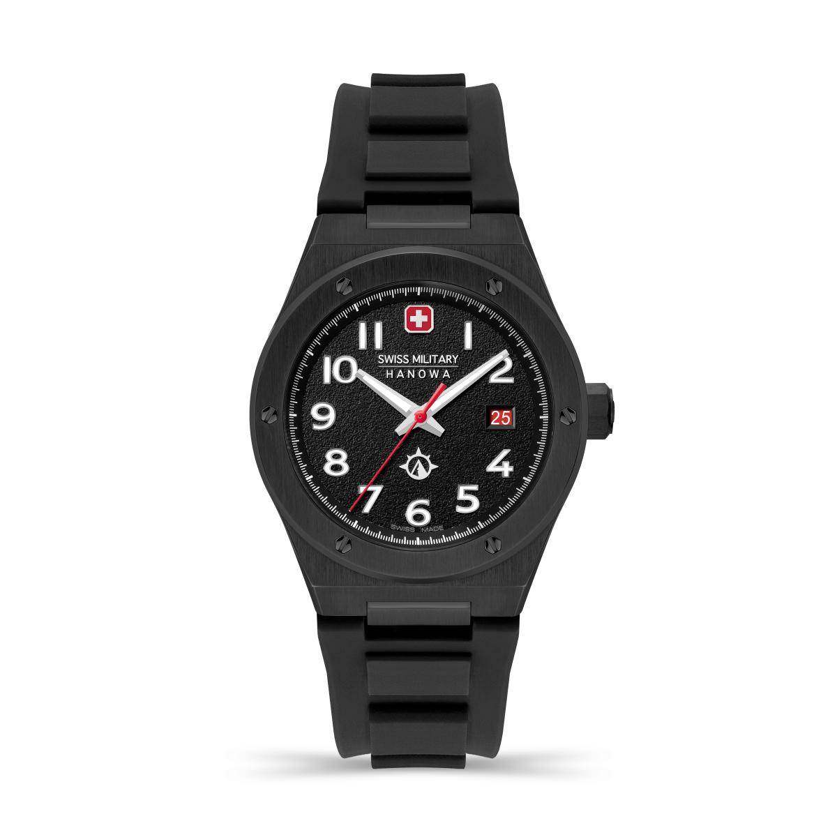 Swiss Military Hanowa SONORAN Black Round Dial Analogue Watch - SMWGN2101930 (M)