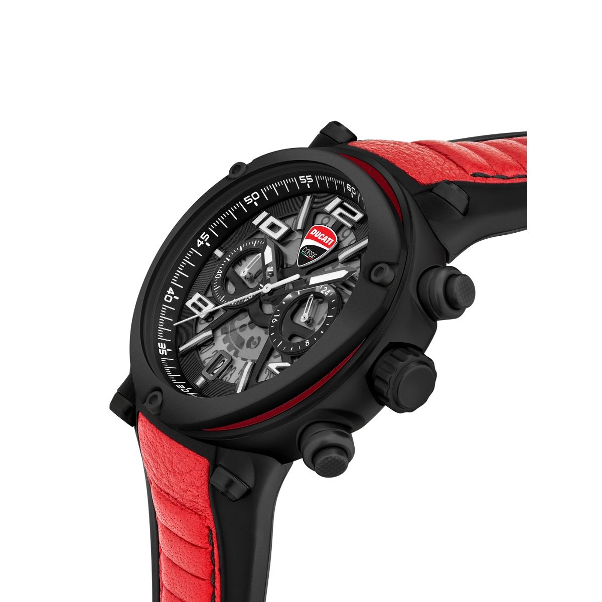 Buy Ducati Corse Partenza Chronograph Black Dial Mens Watch ...