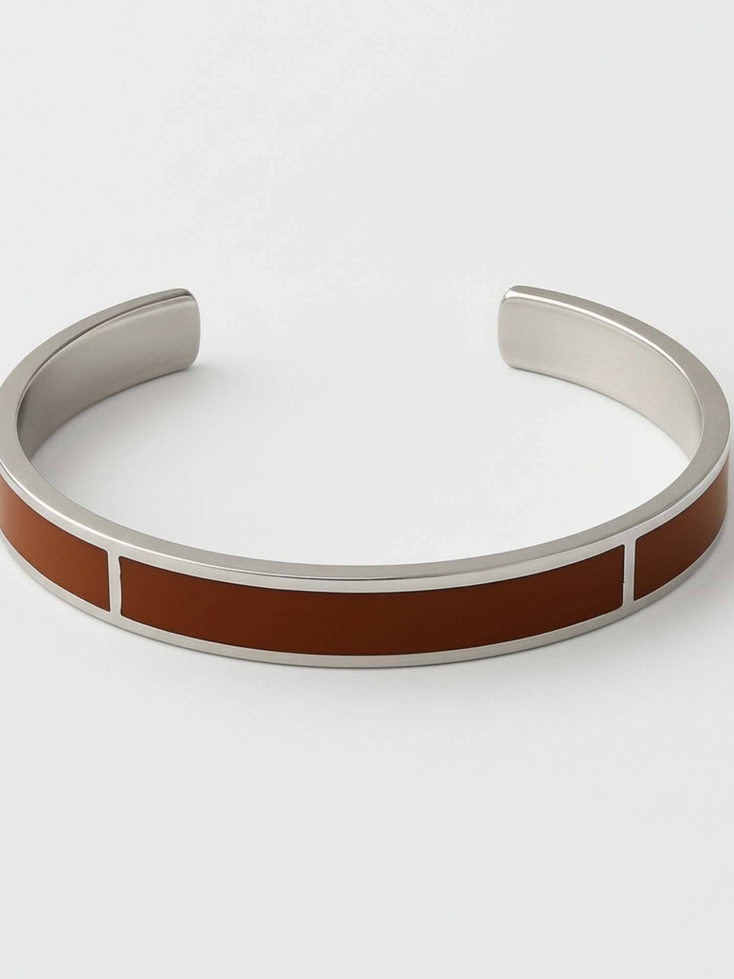 House of Pehr Women Brown Brass Bracelet