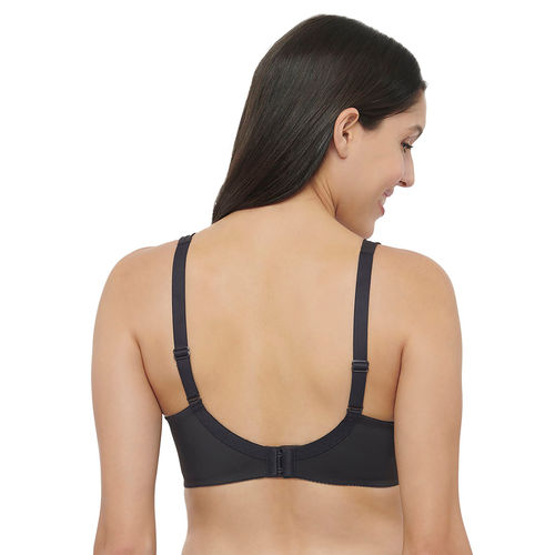 Buy Triumph Minimizer 112 Support Wired Non Padded Comfortable Big-Cup Bra  - Black online
