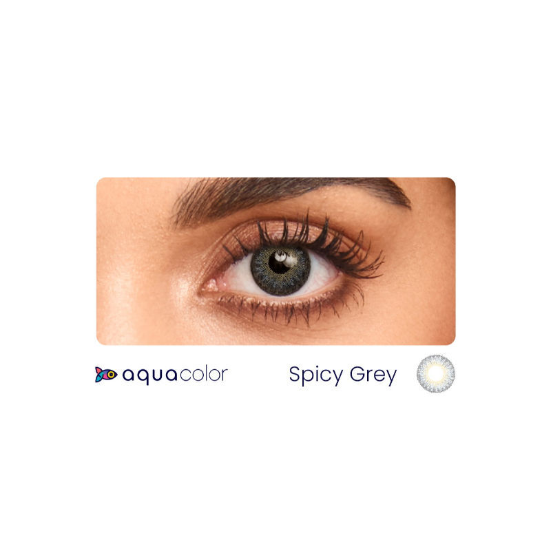 Buy Aquacolor Monthly Disposable Premium Color Contact lenses Spicy