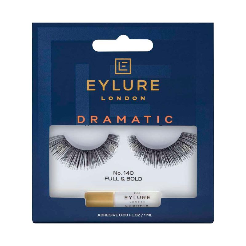 Buy Eylure London False Eyelashes With Glue Dramatic No. 140